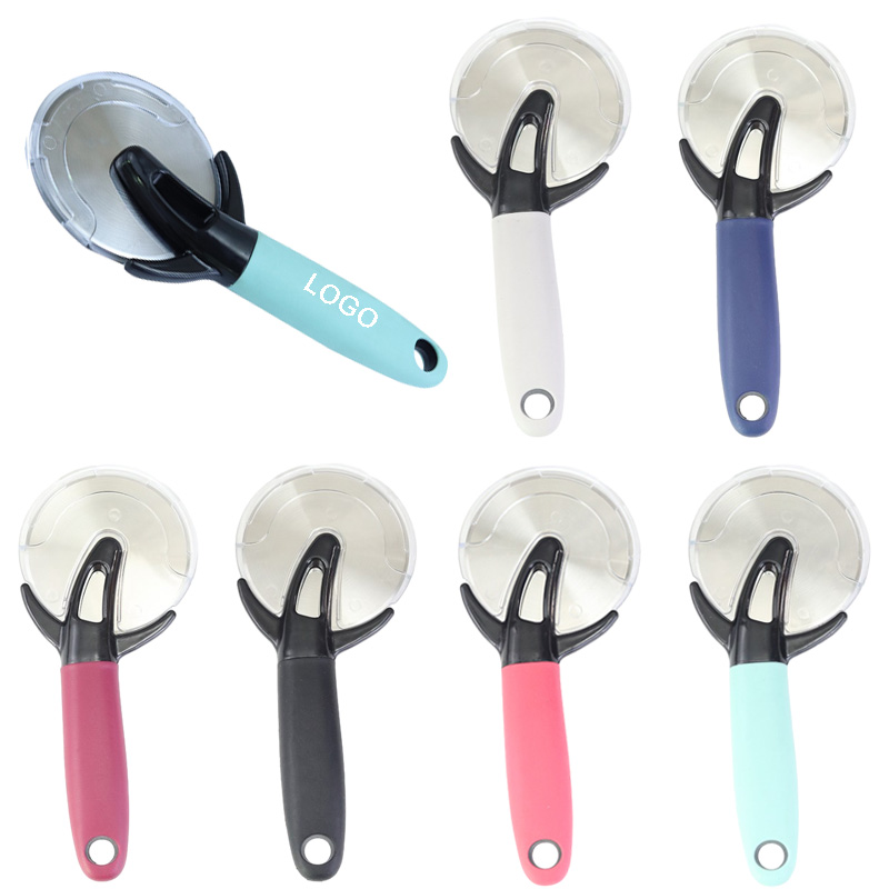 Stainless Steel Pizza Wheel Cutter W/ Plastic Handle 1