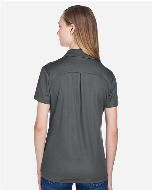 Women's CrownLux Performance® Plaited Polo - DG20W 46