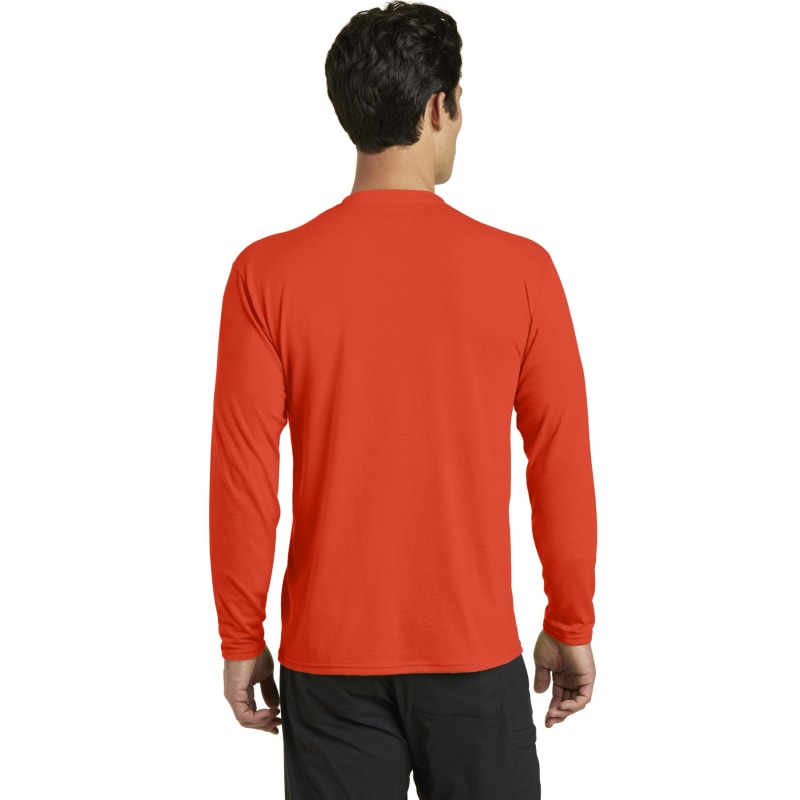 Port & Company Long Sleeve Performance Blend Tee. 83