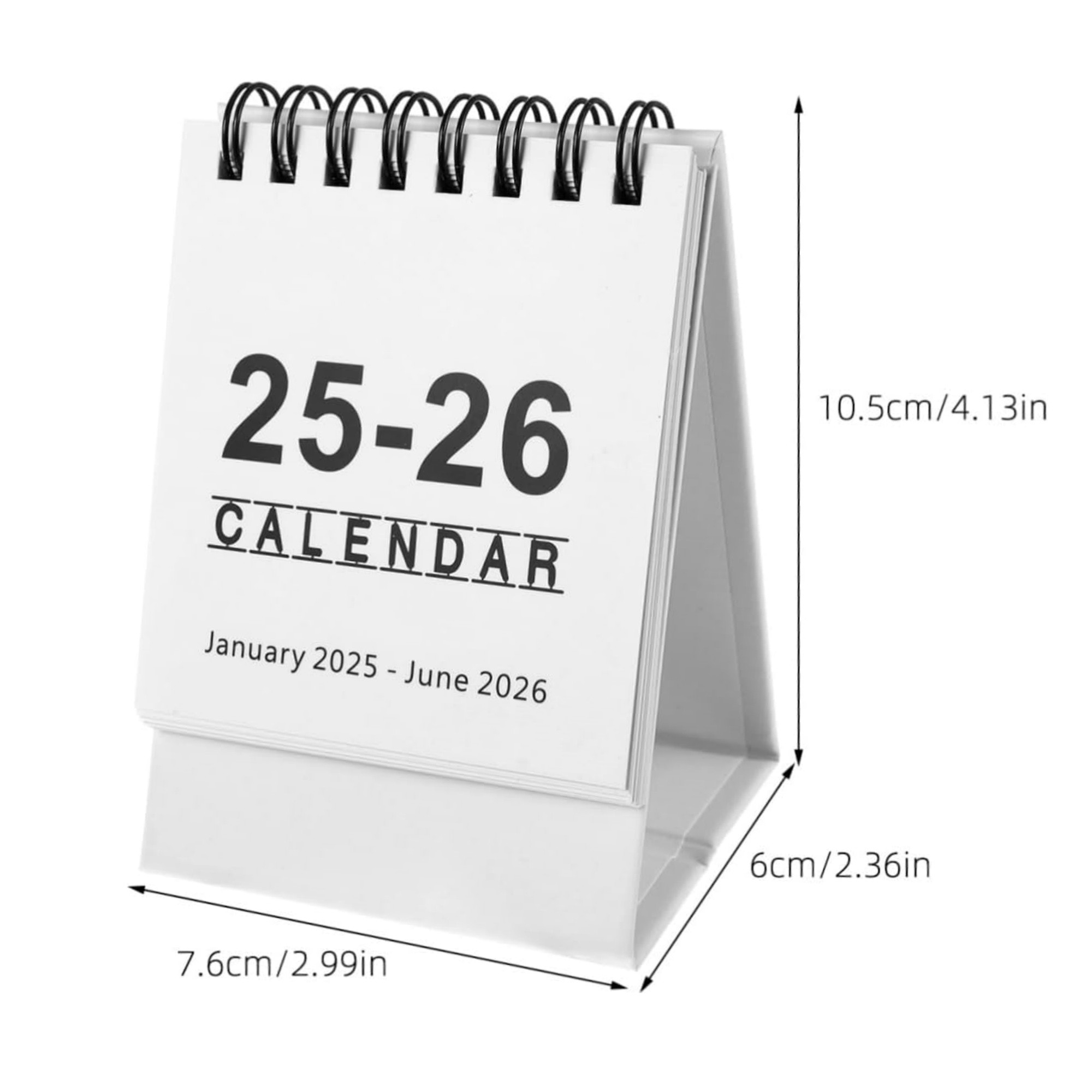 2025-2026 Mini Desk Standing Calendar 5