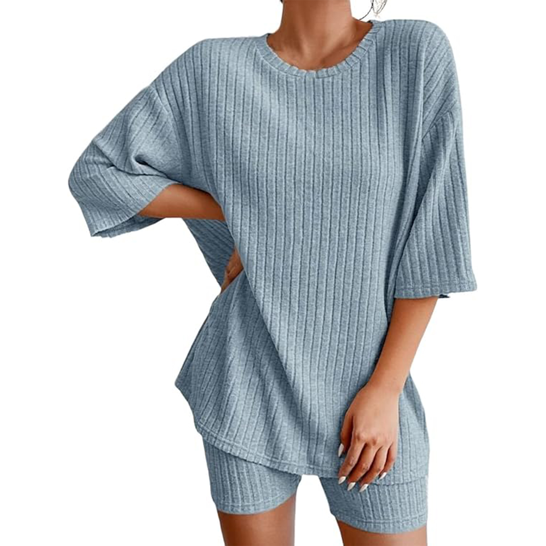 Women Dressy Pajamas Lounge Set 7