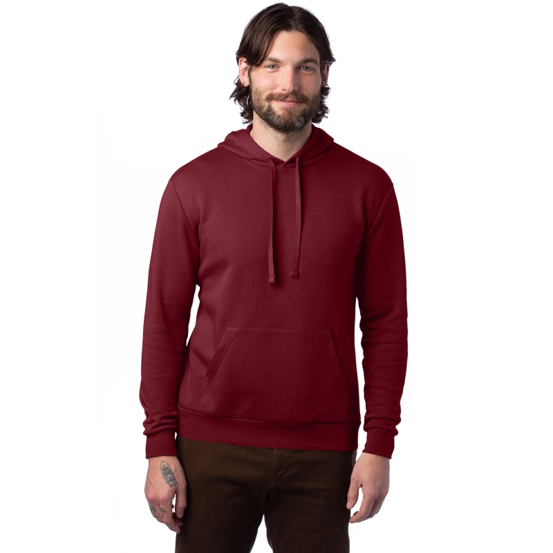 Alternative Adult Eco Cozy Fleece Pullover Hooded Sweatshirt 6