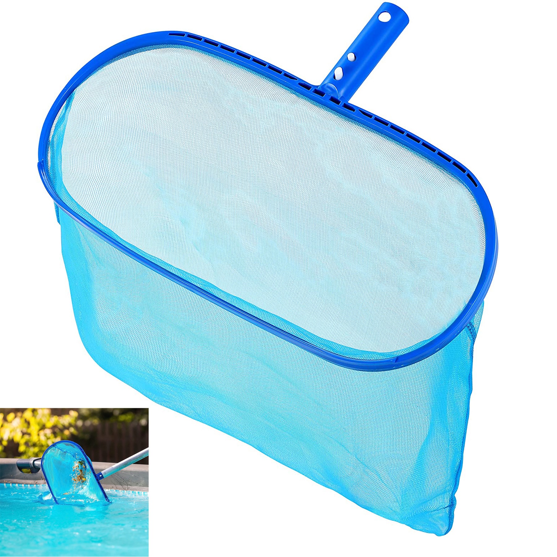 Heavy Duty Swimming Leaf Rake Cleaning Tool 2