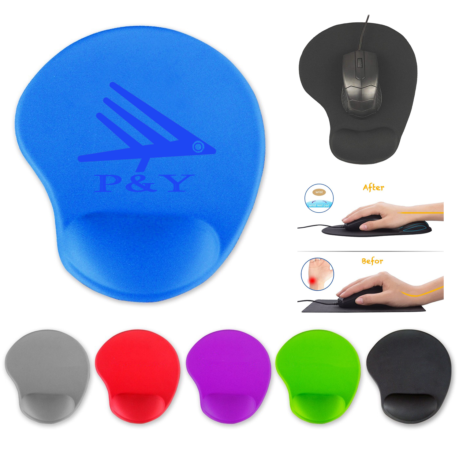 Wrist Rest Mouse Pad 1