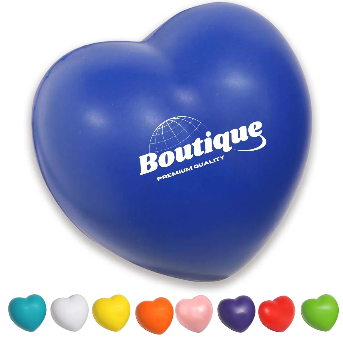Custom Heart Shaped Polyurethane Stress Reliever 5