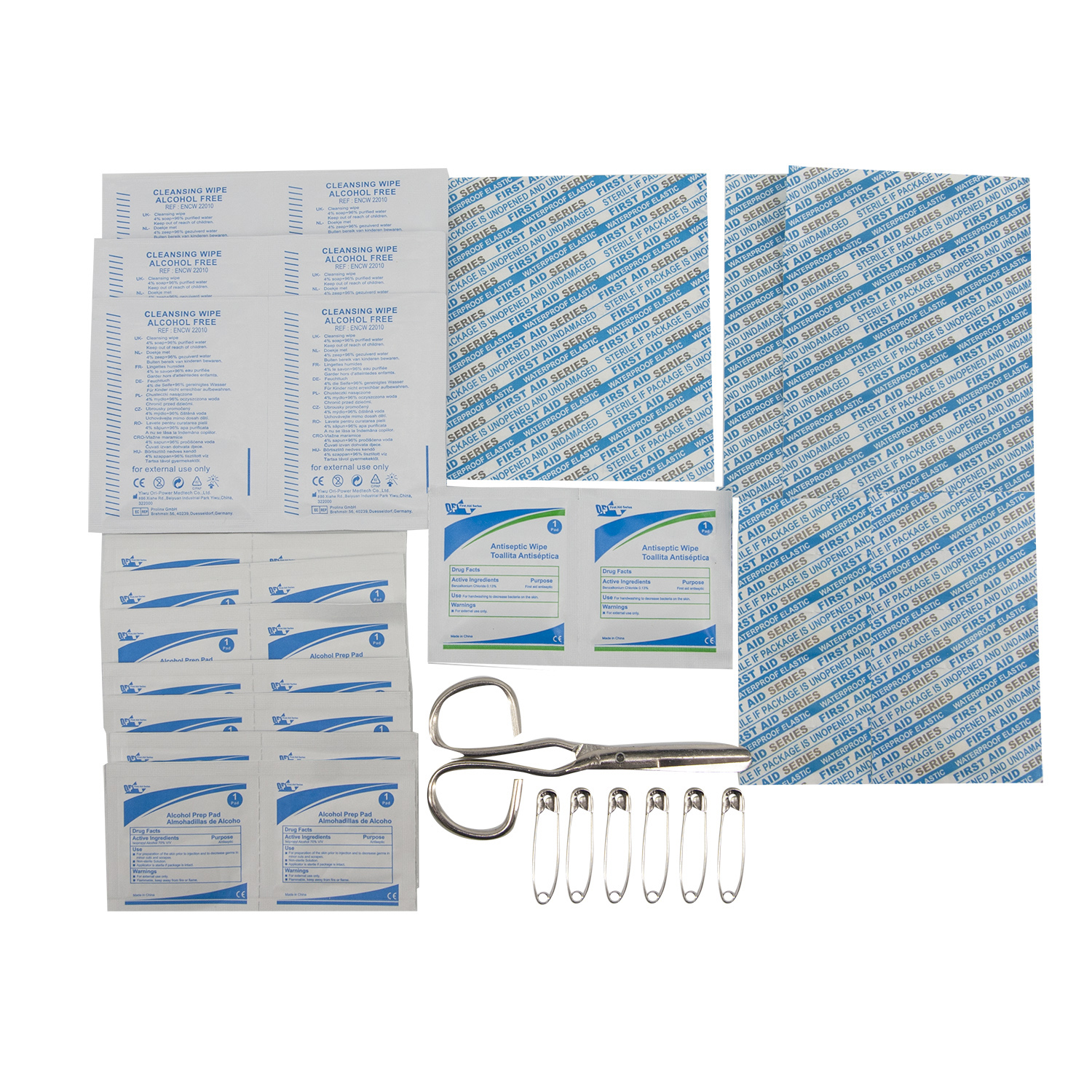 Foil Pouch First Aid Kit (51 Pcs) 2