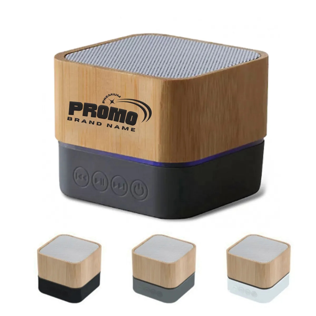 Portable Bamboo Mini Bluetooth Speaker 3