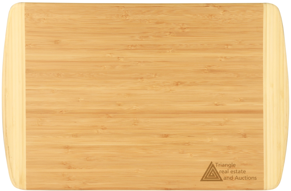 18" x 12" Bamboo 2-Tone Cutting Board