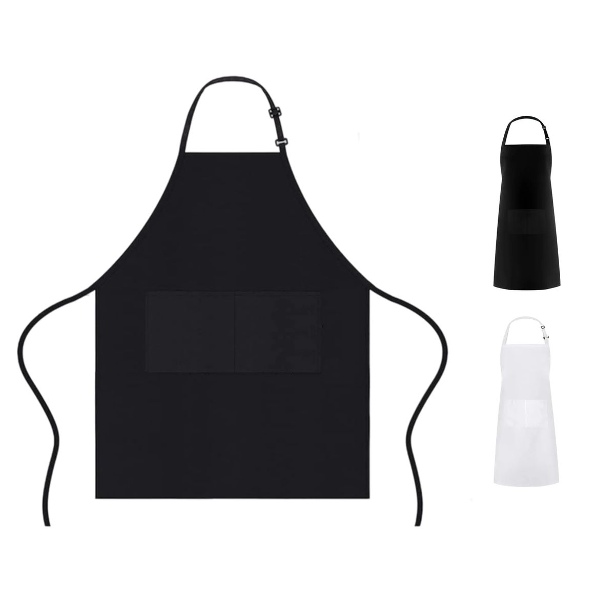 Terylene Apron with Adjustable Neck Strap 5