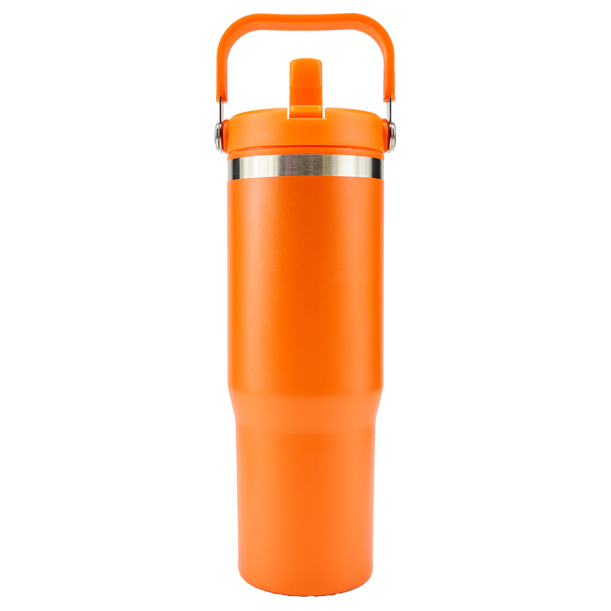 Glacier 30 Oz. Hybrid Travel Tumbler w/Handle & Straw 12