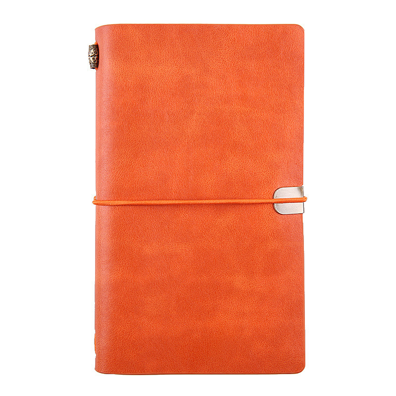 A6 Refillable Leather Diary Journal w/Pocket 6