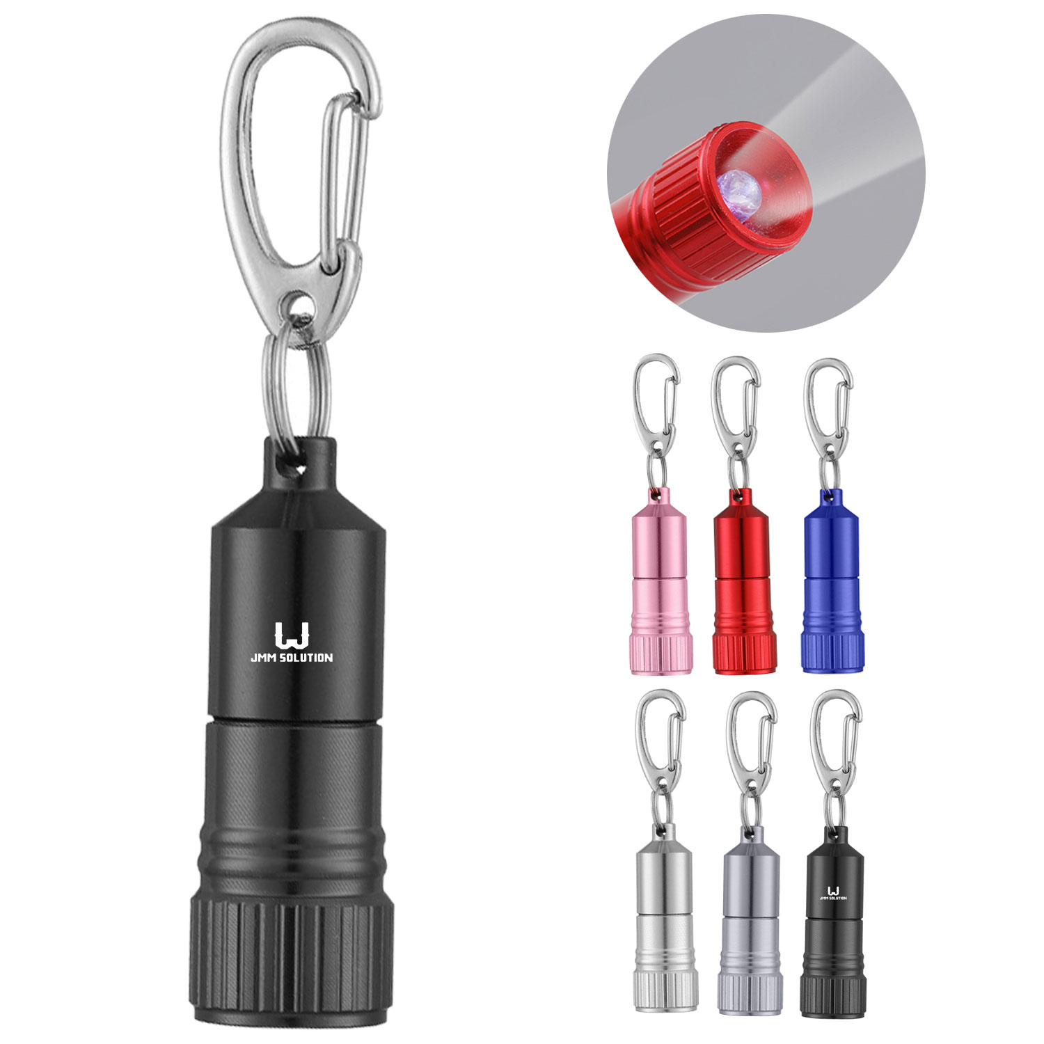 Mini LED Flashlight Keychain—Portable & Aluminum 2