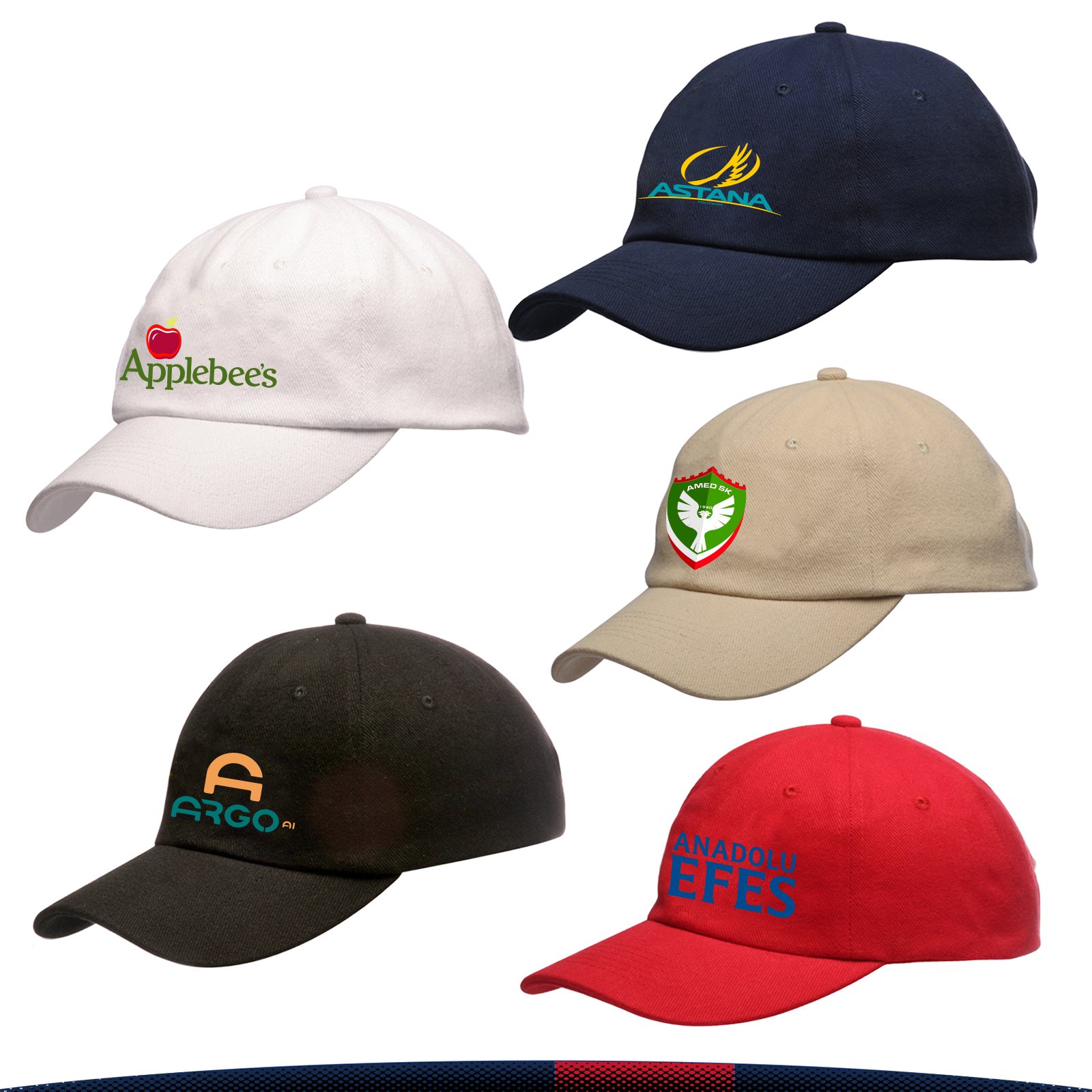Ace 6-Panel Baseball Caps 3