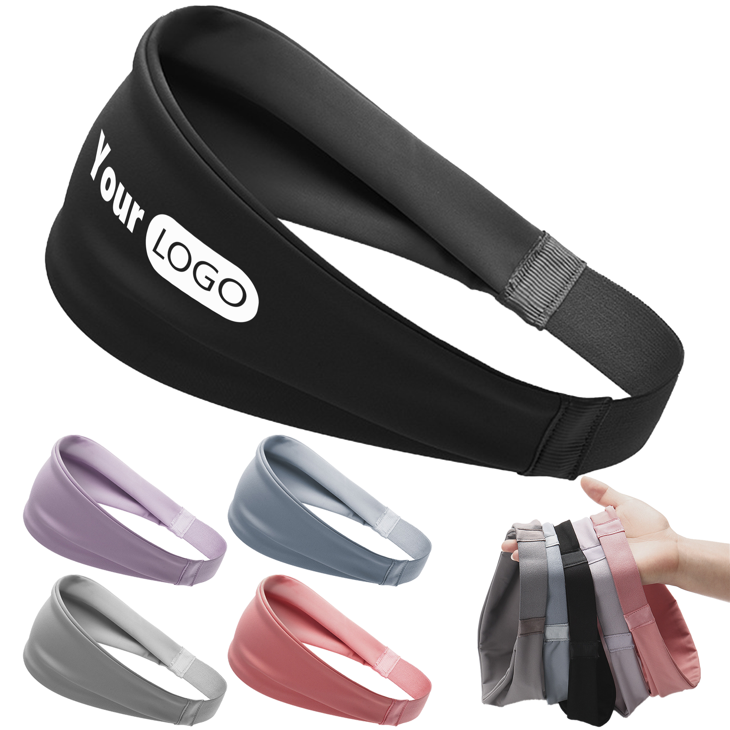 Chinlon Sports Fitness Sweatband Headband 5