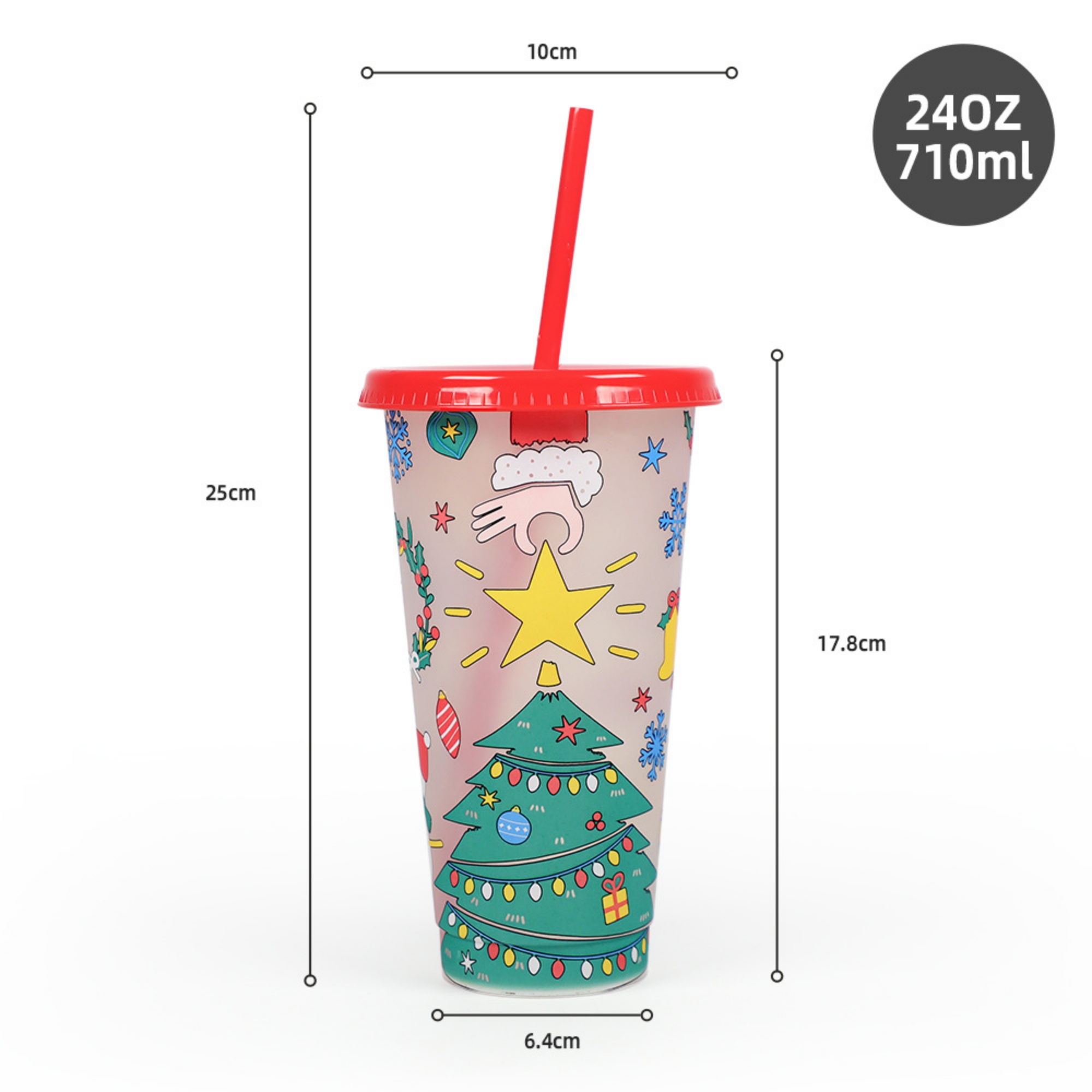 Christmas Color Changing Cups 3