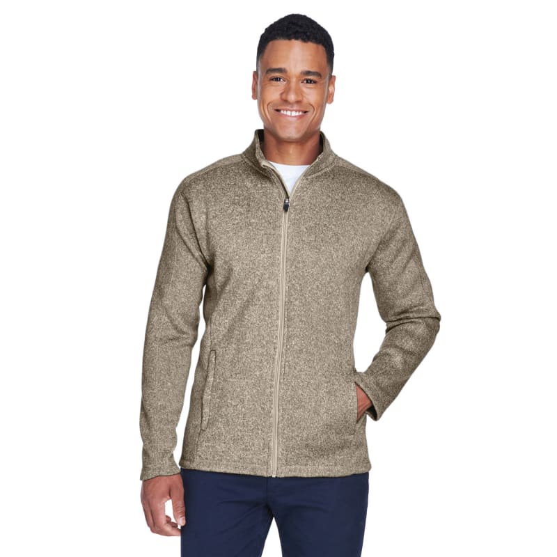 Devon & Jones Men's Bristol Full-Zip Sweater Fleece Jacket 15