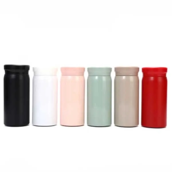 Cute vacuum cup Mini Stainless Steel Metal Bottle 4