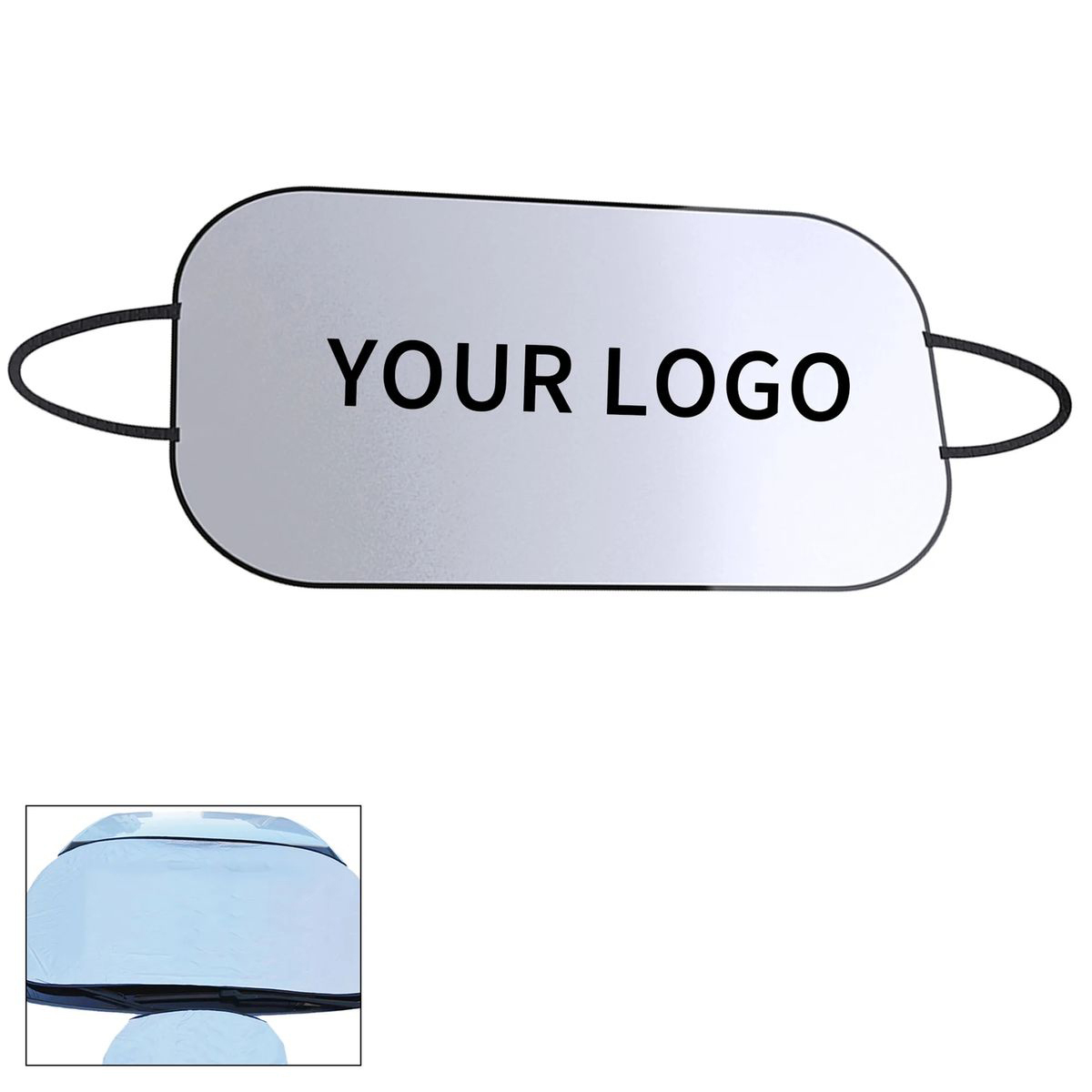 Nylon Silver Sun Shade To Cool Car Interiors 3