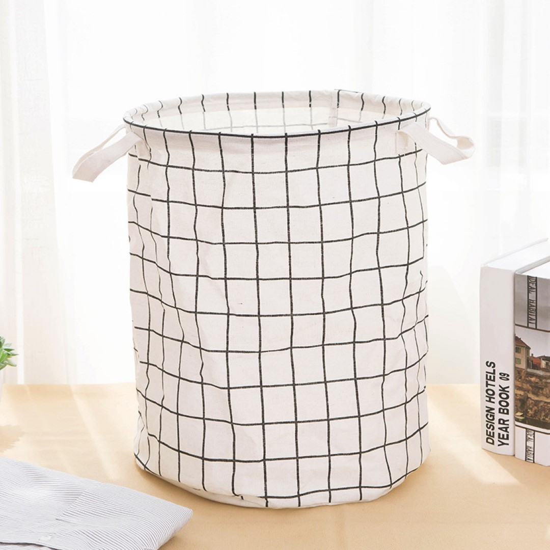 Drawstring Clothes Hamper 10