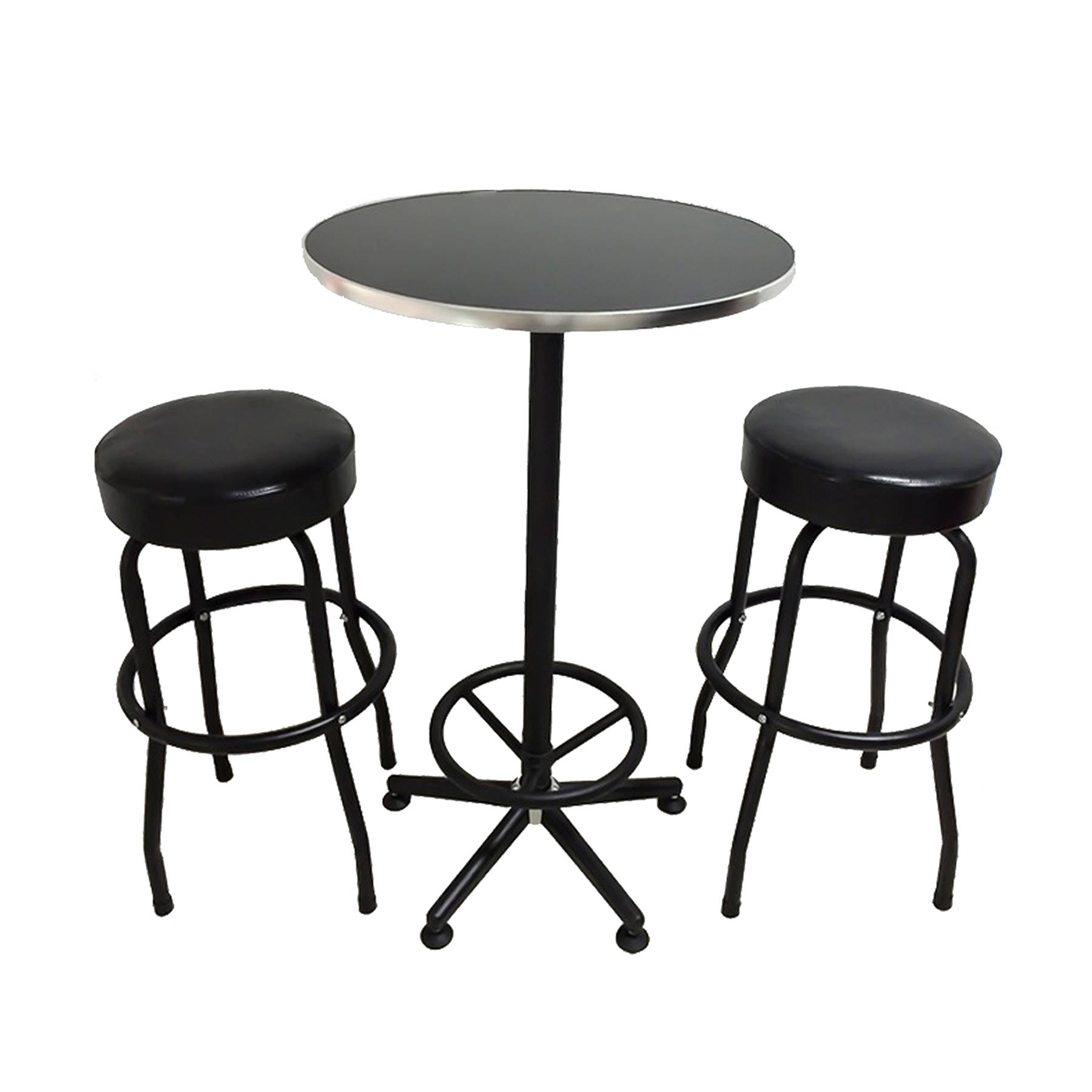 Bar Table and Chairs Set for 2 5