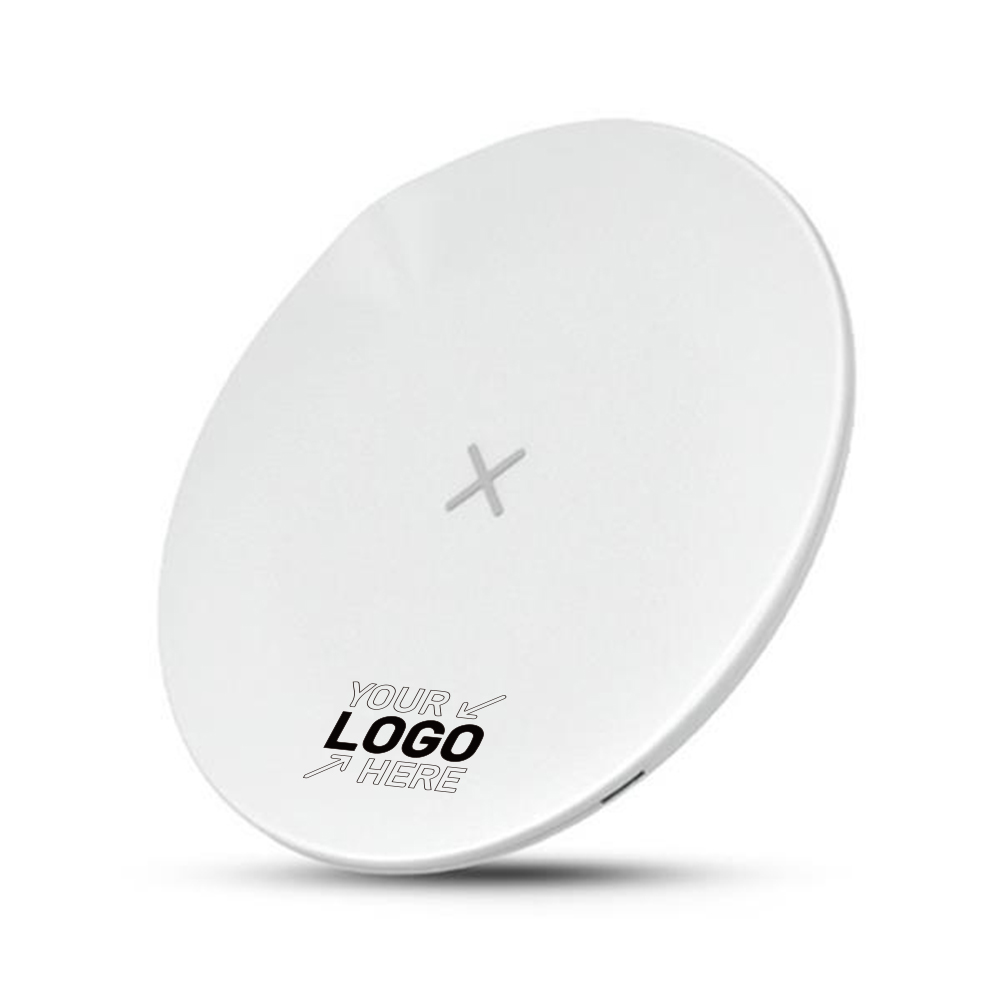 15W QI Desktop Round Mobile Phone Wireless Charger 5