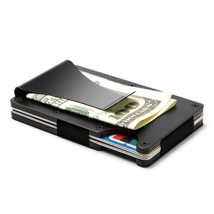 Carbon Fibre Rfid Blocking Card Holder Wallet 2