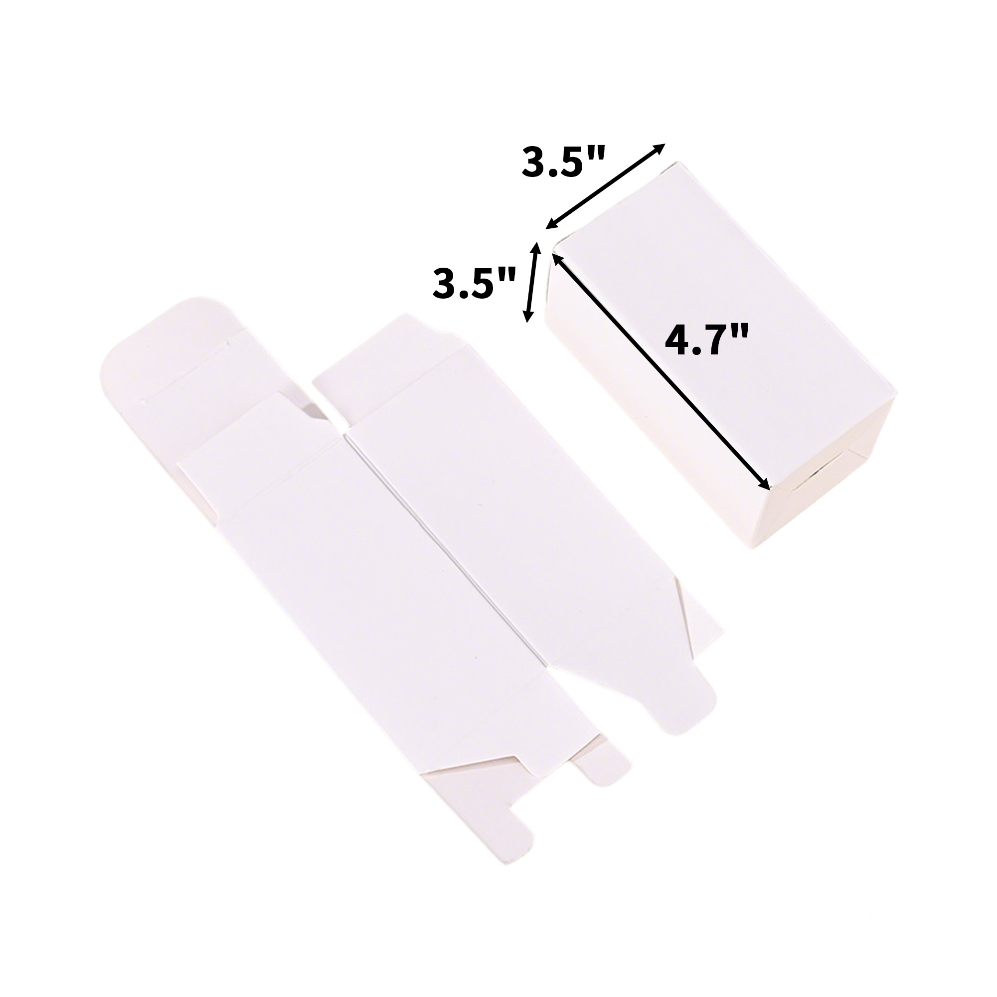 Customized White Cardboard Packing Box 3
