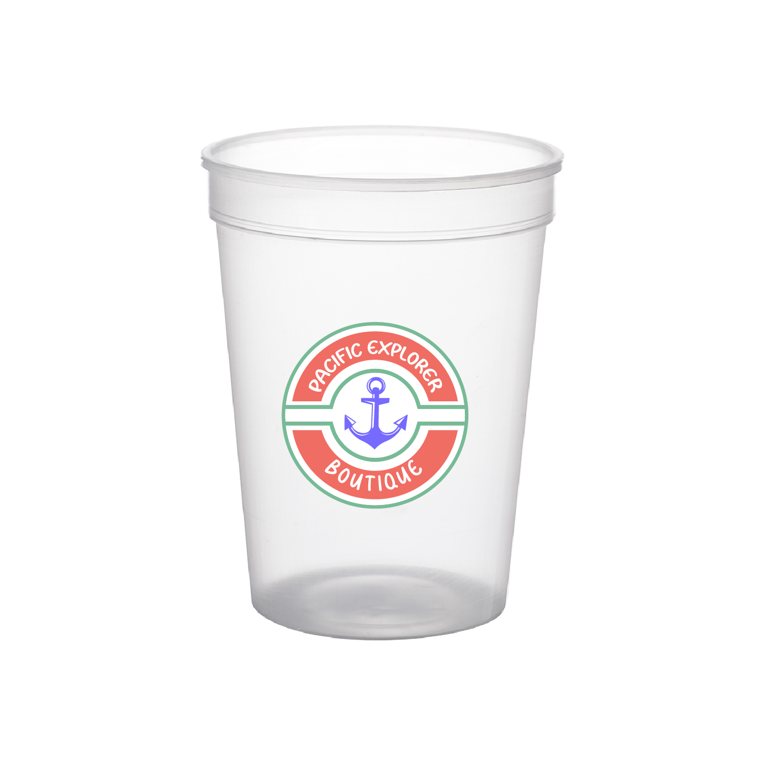12 oz. Fanatic Plastic Stadium Cup (Full Color Imprint) 14