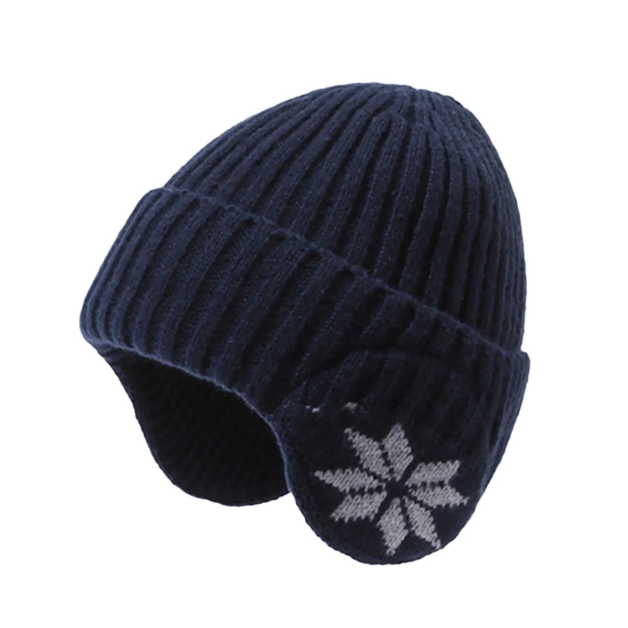 Knitted Wool Hat With Ear Muffs 7