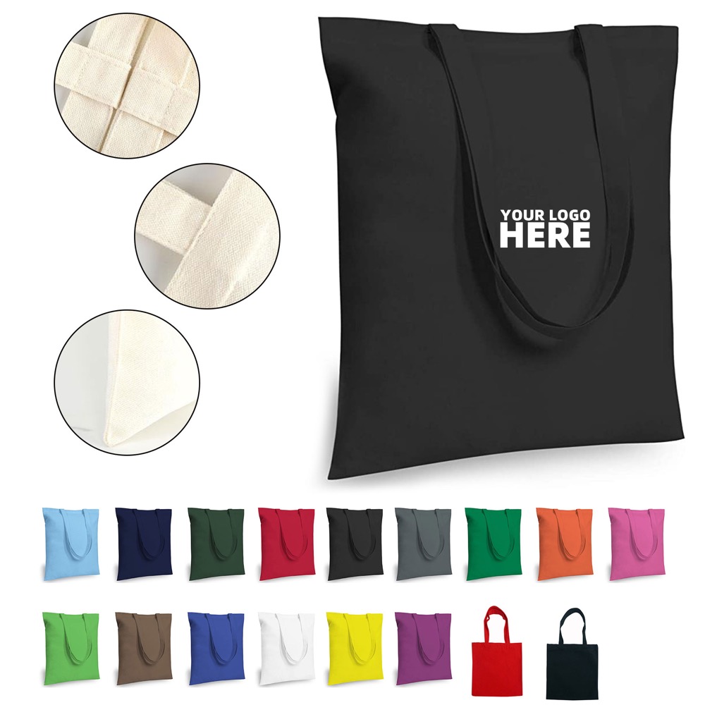 Cotton Tote Bag, custom tote bag with logo imprint 2