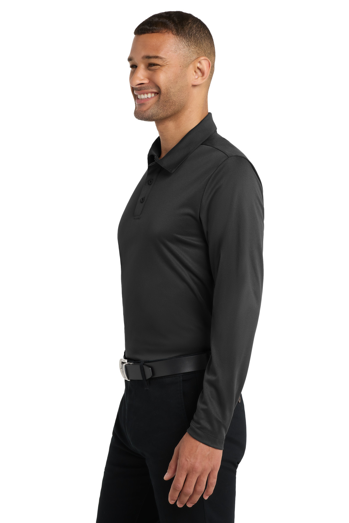 Silk Touch Performance Long Sleeve Polo