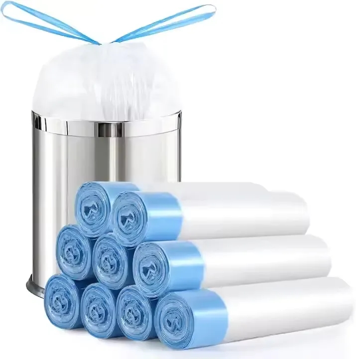 One Carry Twenty Disposable Drawstring Design Garbage Bags 2