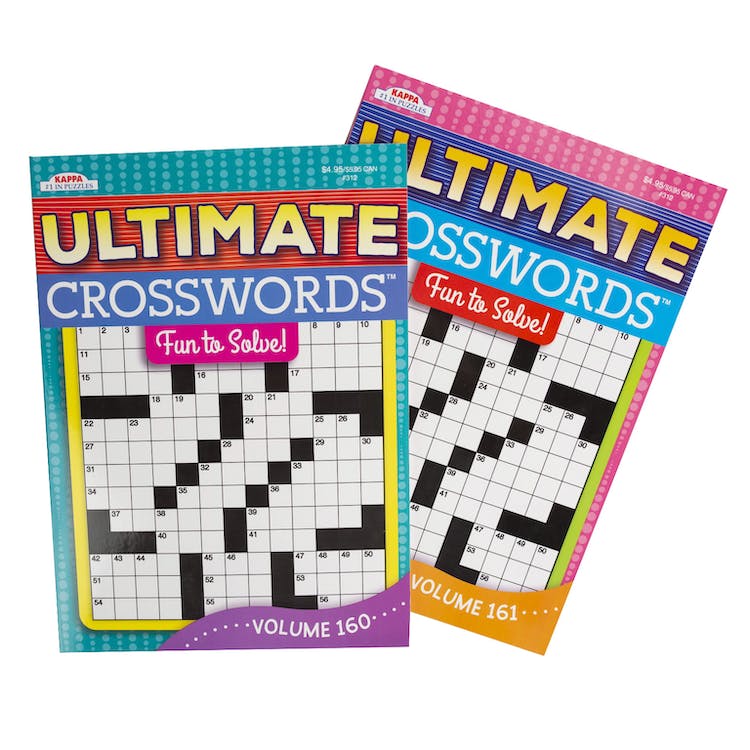Ultimate Crossword Puzzle Books - Two Titles 1