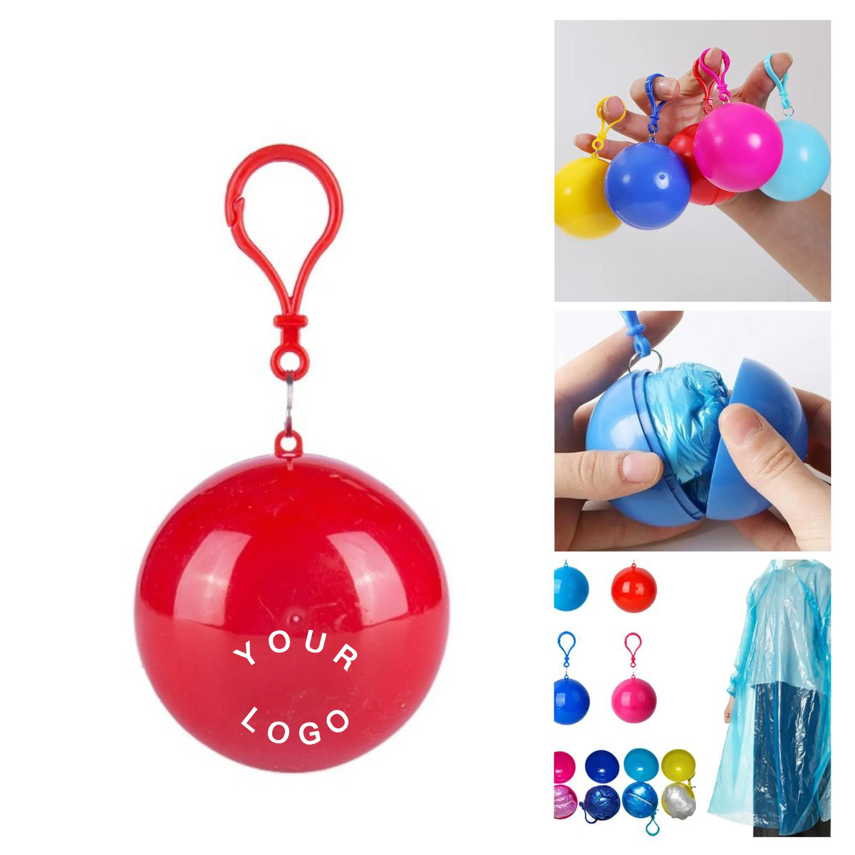 Compact Raincoat Ball for Outdoor Activities 4