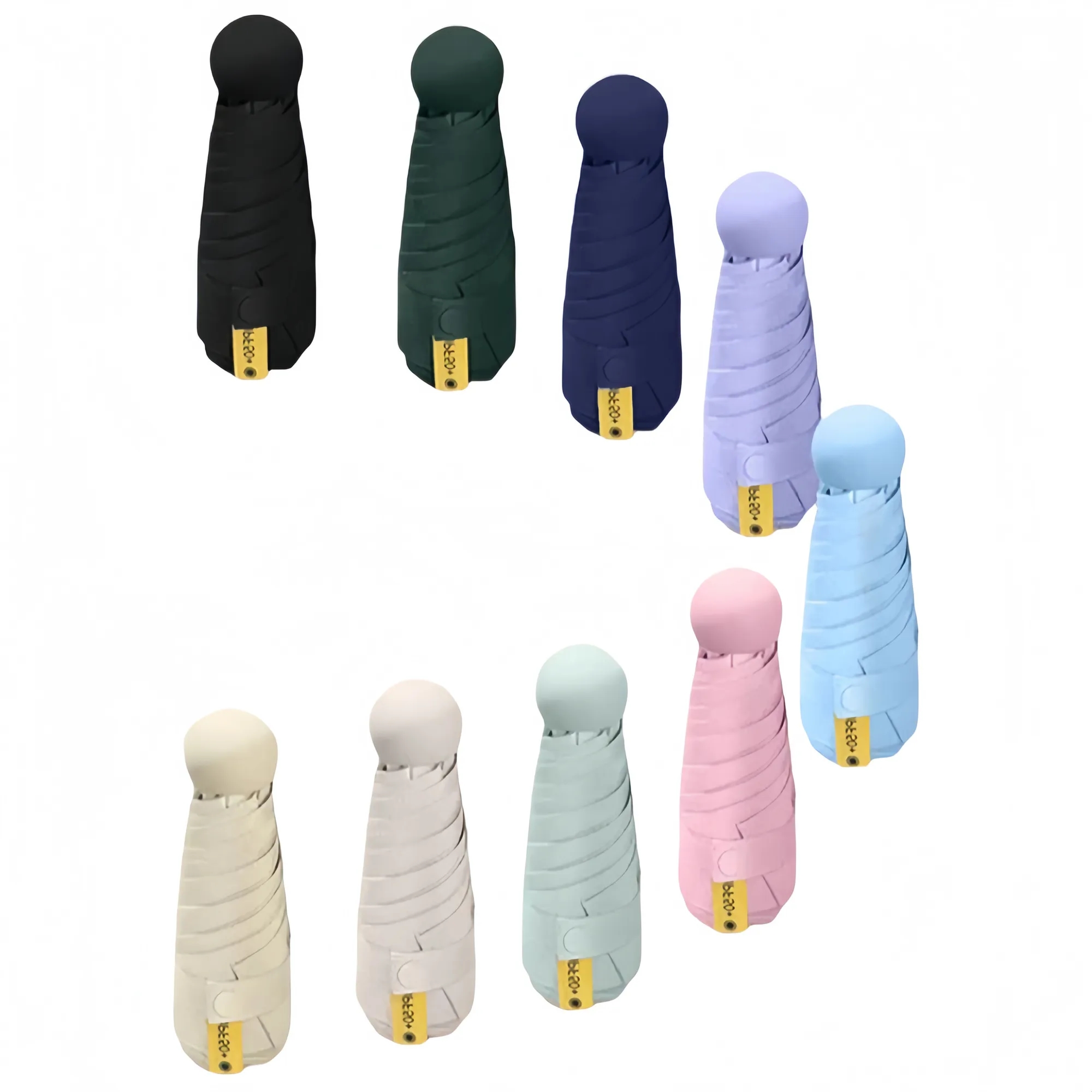 Small Compact Capsule Sun Rain Umbrella 2