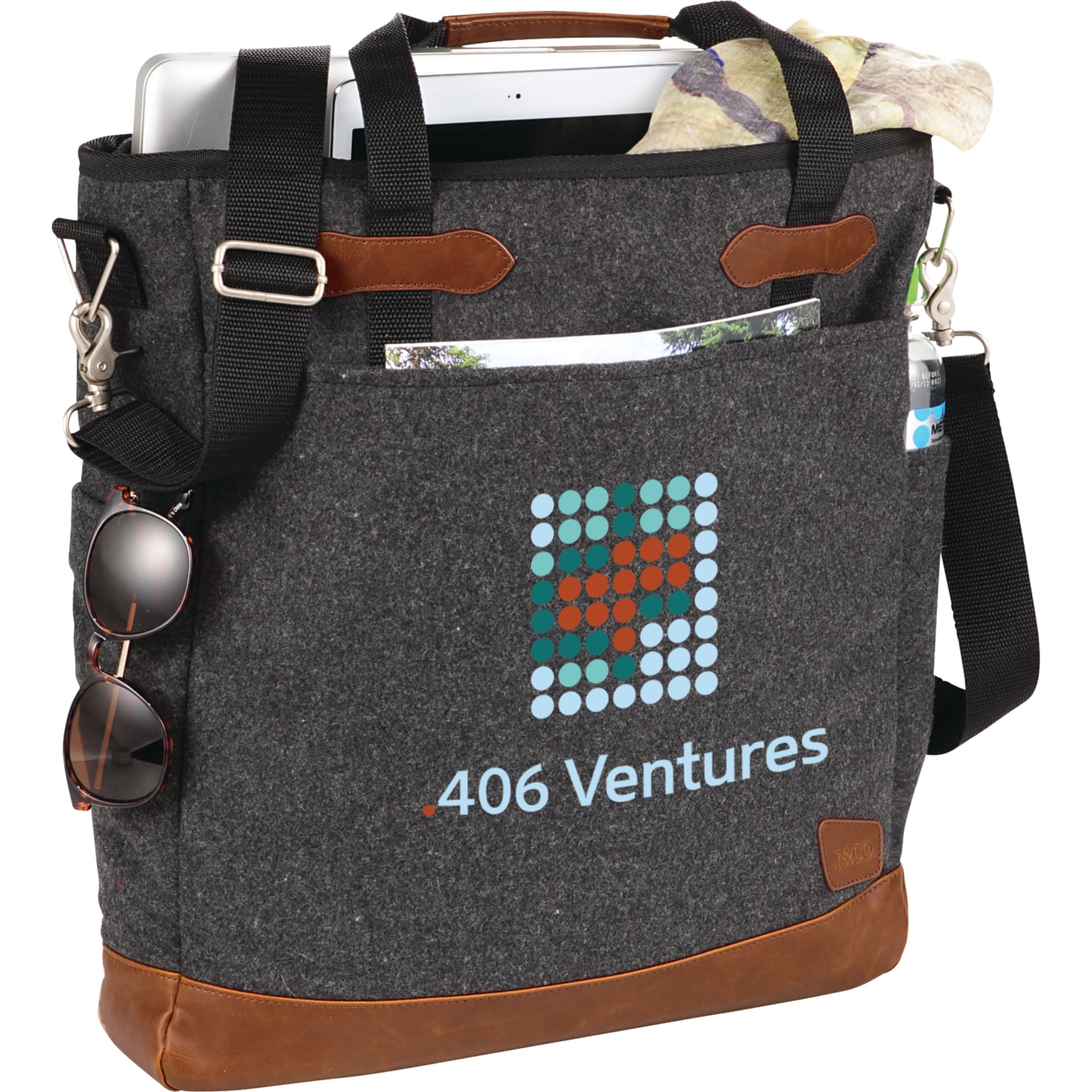 Field & Co.® Campster Wool 15" Computer Tote 32