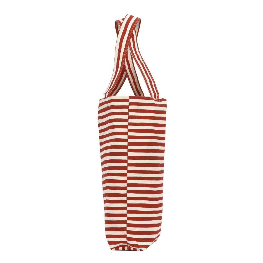 10 Oz. Super Heavy Canvas Stripe Alto Tote 7