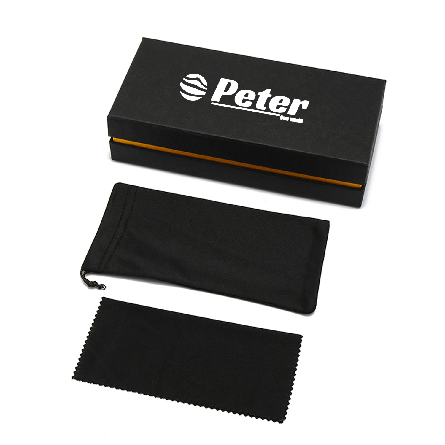Square Glasses Case Set 3