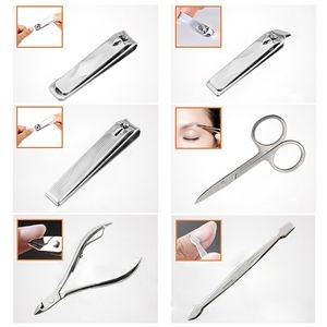 Cobble PU Leather 12 In 1 Manicure Set 1