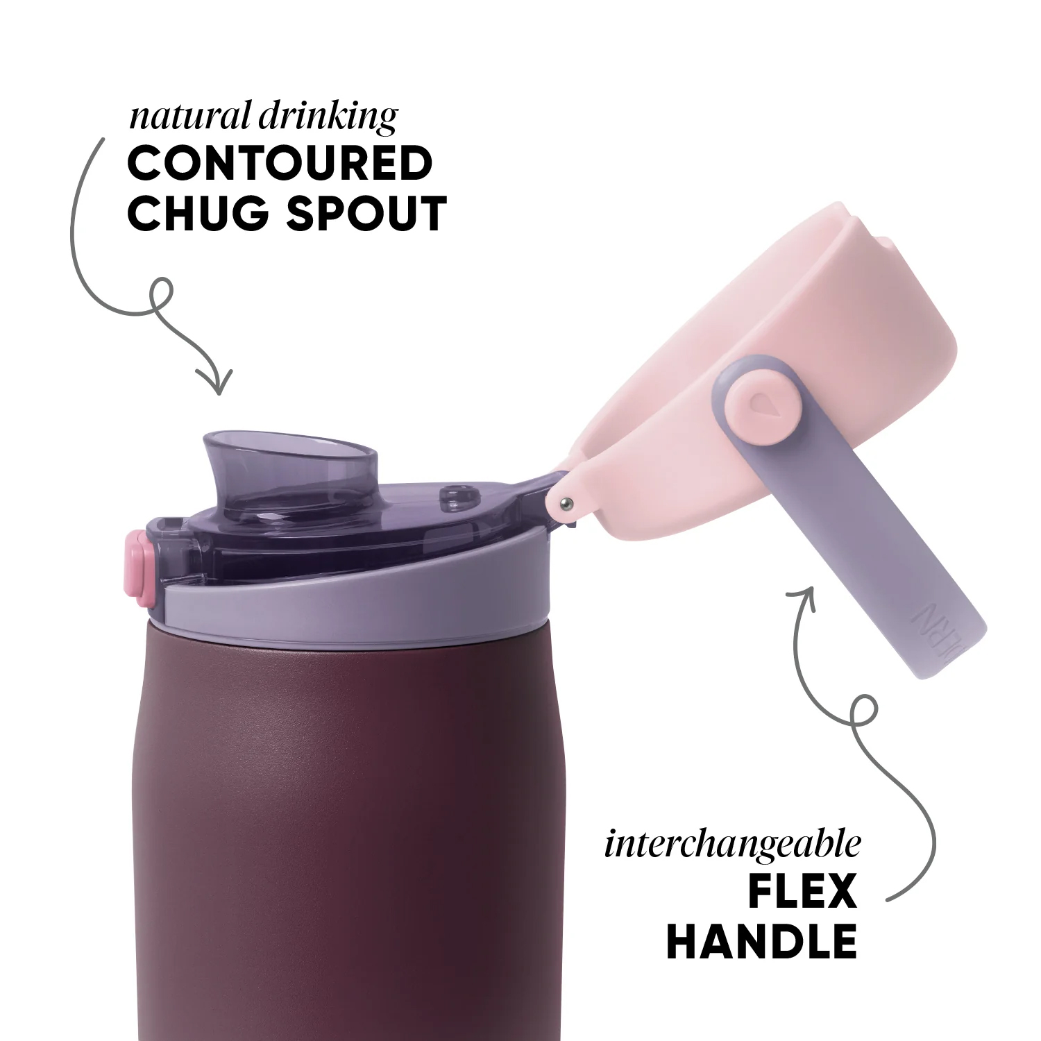 24 oz Simple Modern® Double-Walled Insulated Mesa Sport with Covered Chug Water Bottle 9