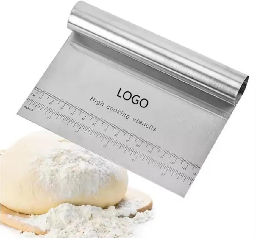 Dough Pastry Scraper/Cutter With Measuring 2