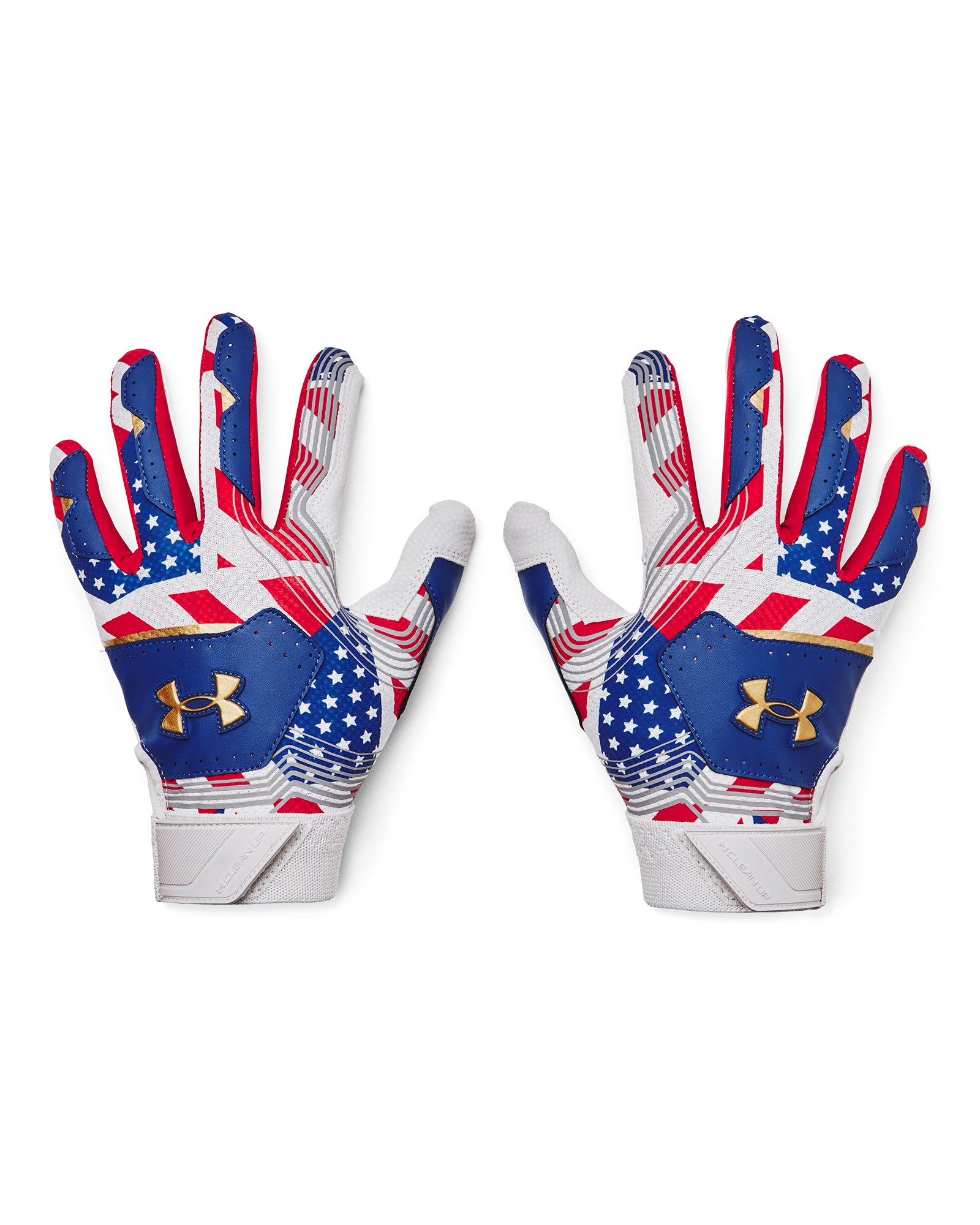 UA Clean Up 21 Culture Boys' Batting Gloves 2