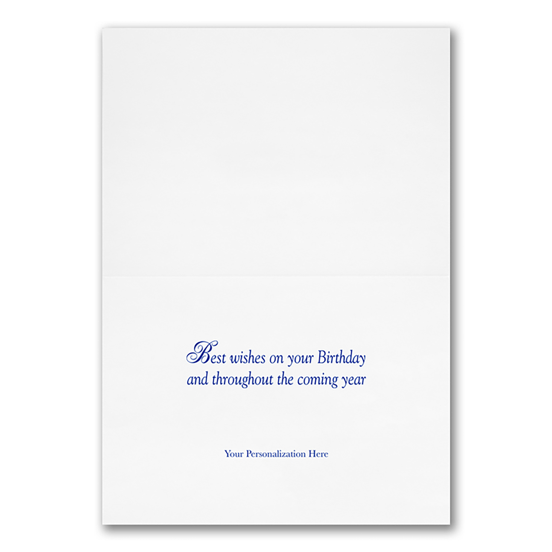 Birthday In Blue Card 3