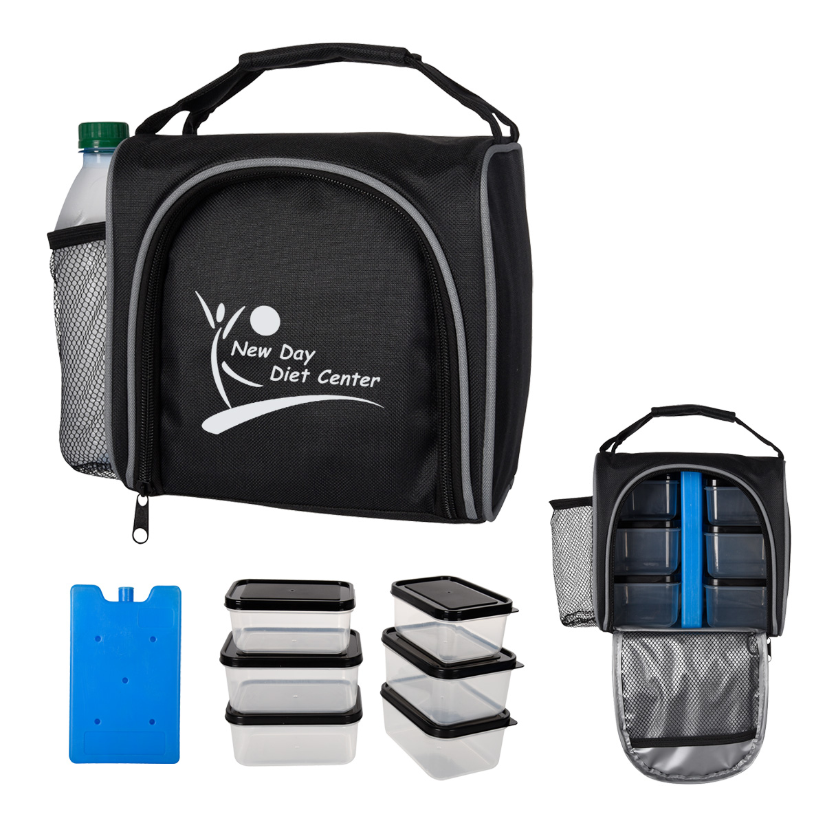 Prep & Chill Lunch Cooler With Container Set 1