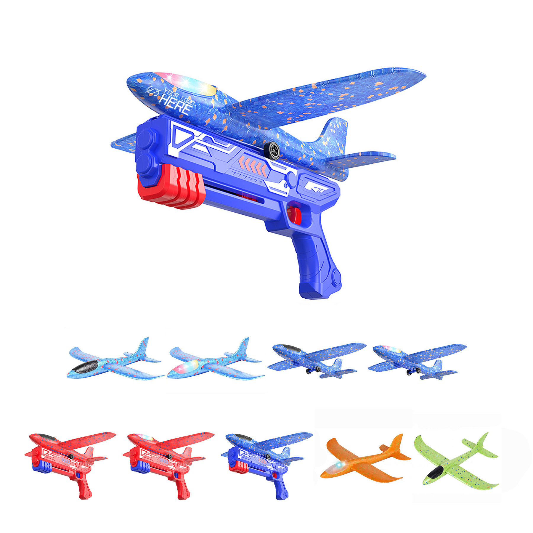 Impact Resistance High Performance Catapult Plane Toy 2