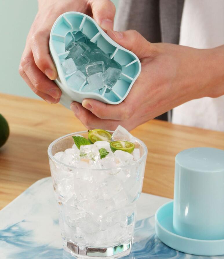 Round Ice Tray Mold 6