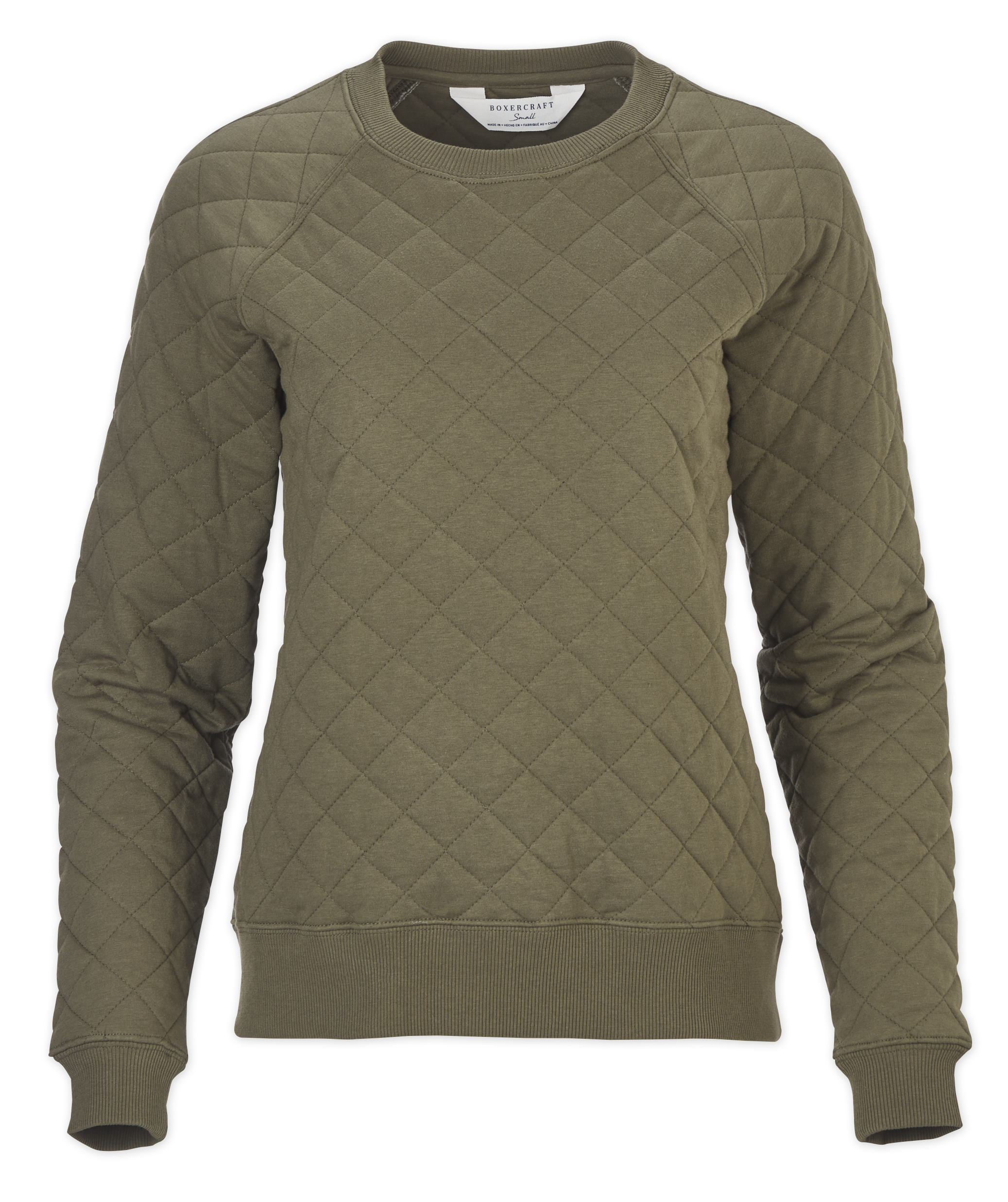 BOXERCRAFT QUILTED CREW 1