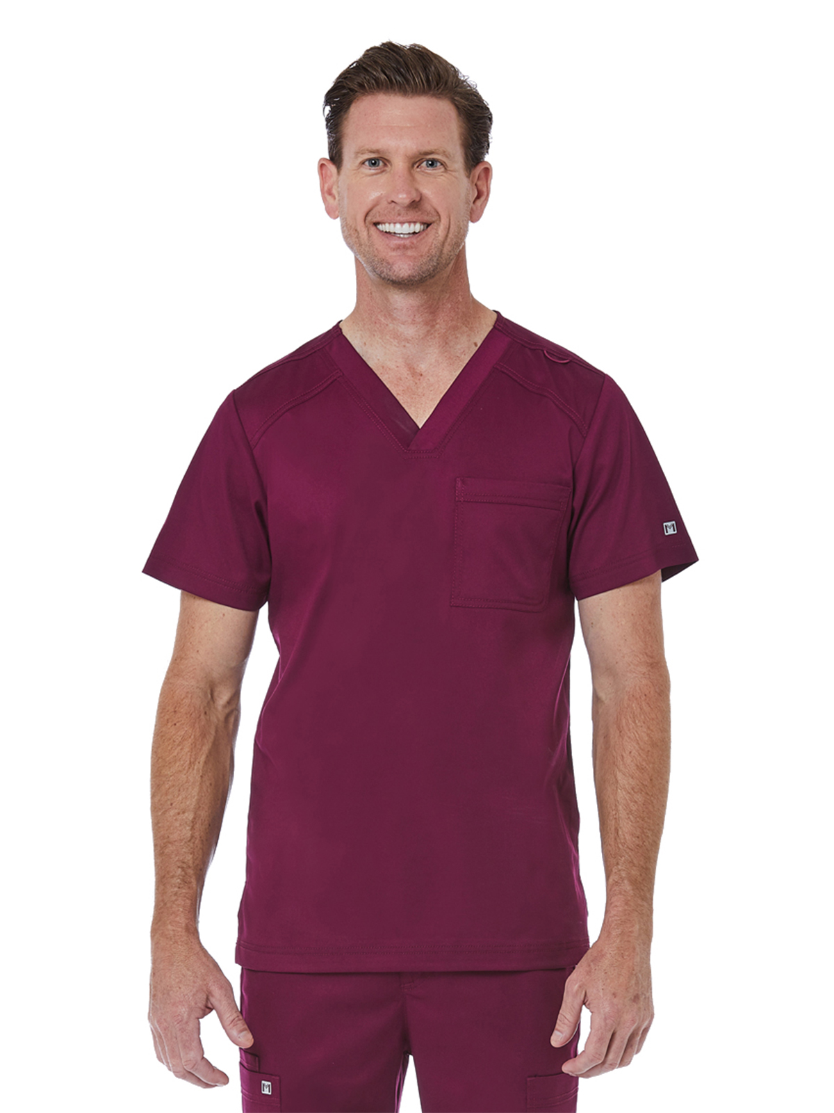 Maevn - Matrix - Men's One-Pocket V-Neck Top 12