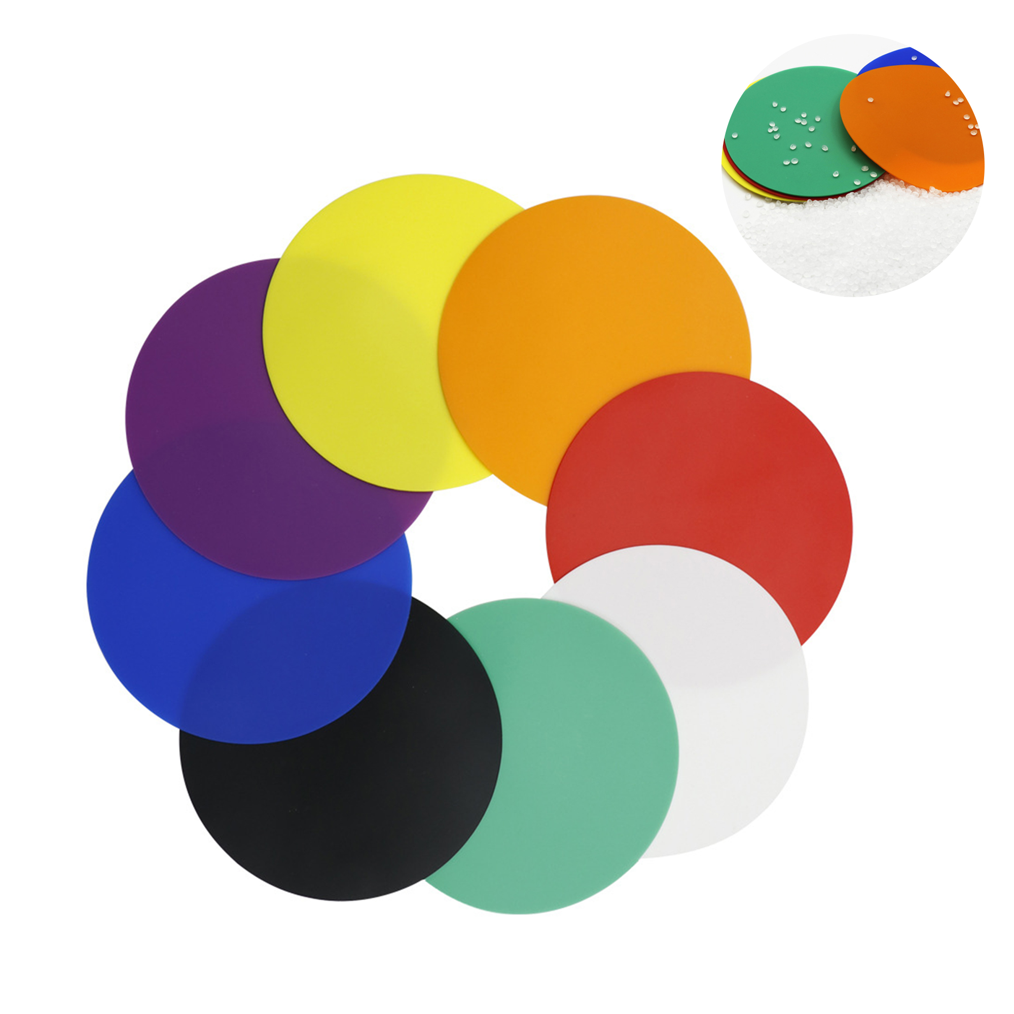 Multi-Functional Silicone Round Jar Opener Coaster 2
