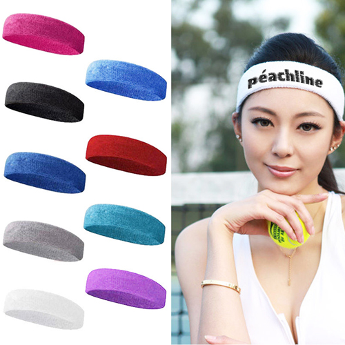 Embroidery Cotton Sweat Headband 11